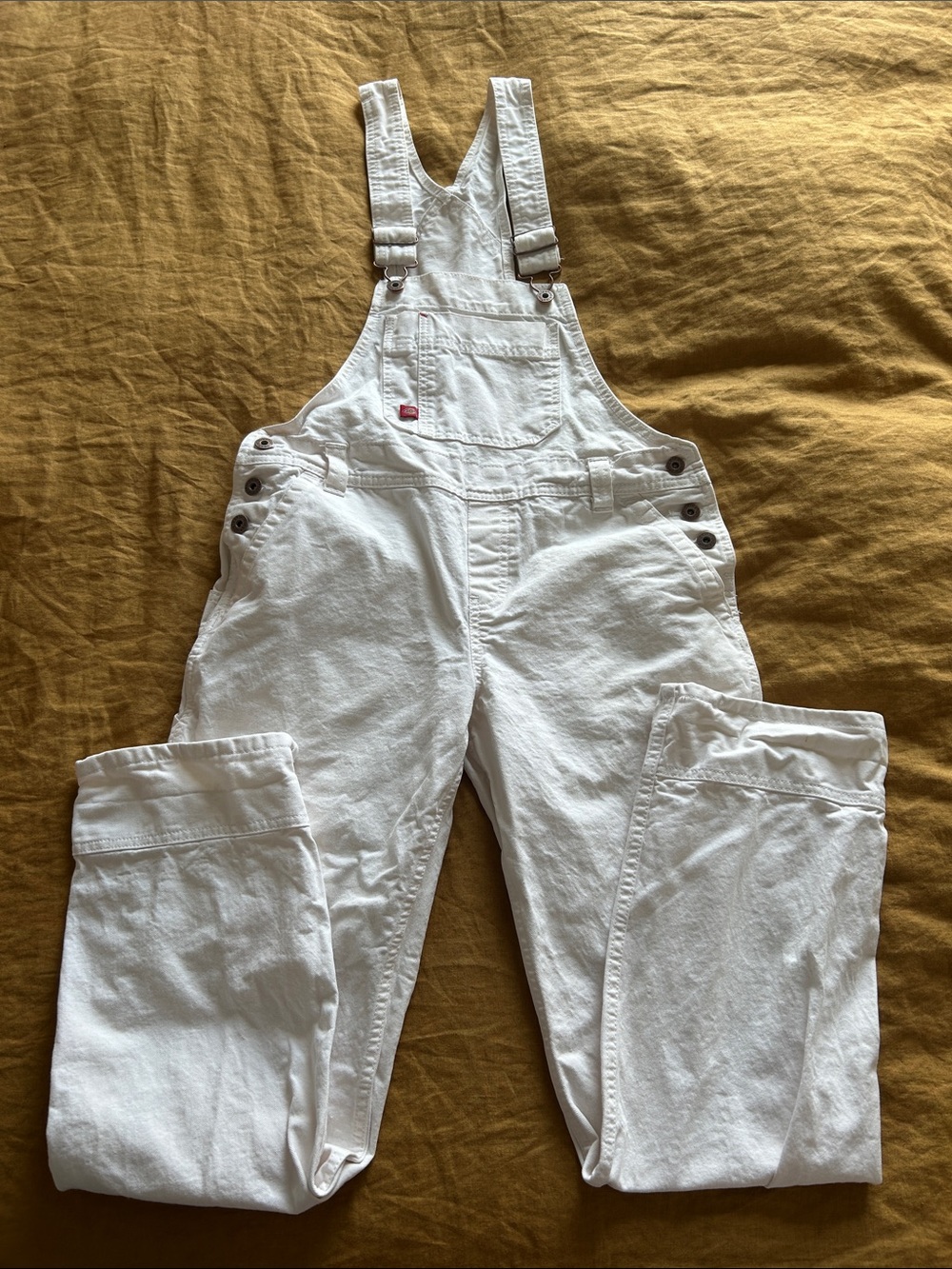 Dickies white overalls